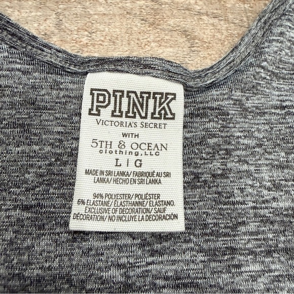 Pink Victoria’s Secret | Giants Gray Tank Top - Picture 2 of 4